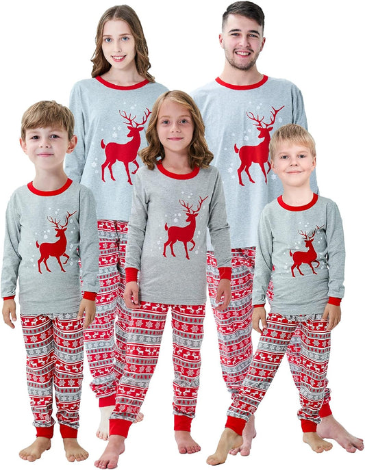 Perfect Christmas Family Matching Reindeer Pajamas Holiday Pajamas Snowman Sleepwear Christmas Pjs